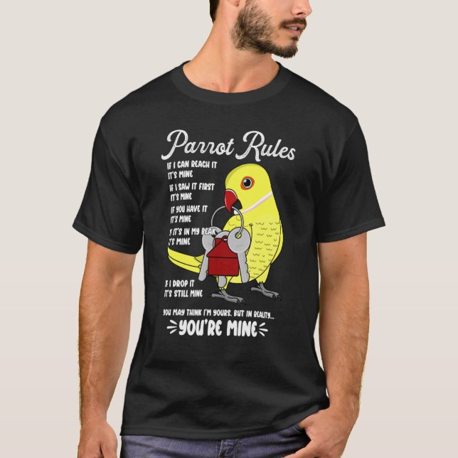 Camiseta Casa de Papagaio Regimento É meu Anel Amarelo (Frente)