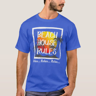 Camiseta Casa de Praia Regulamentação Férias de Verão Prese