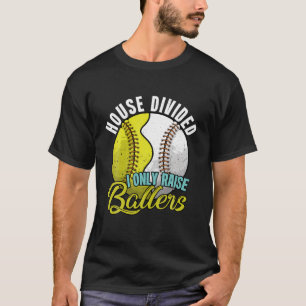 Camiseta Casa Dividida Eu Só Levantar Ballers Engraçado Bas