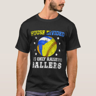 Camiseta Casa Dividida Eu Só Levanto Llers Softll Volei D