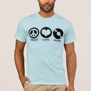 Camiseta Casa do amor da paz