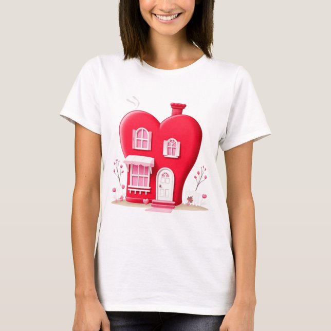 CAMISETA CASA DO CORAÇÃO DE SÃO VALENTIM (Frente)