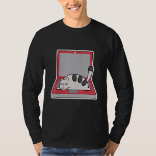 Camiseta Casa do Laptop legal Carreira de Trabalho de Gato