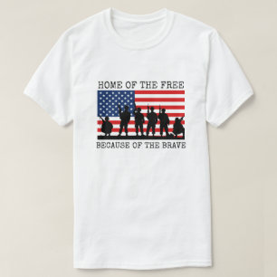 Camiseta Casa do livre devido ao bravo