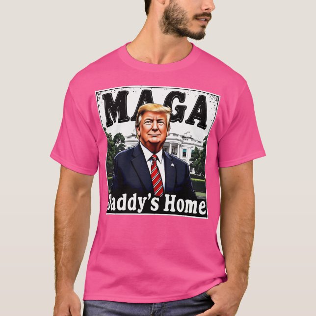 Camiseta Casa do Pai Donald Trump Maga (Frente)