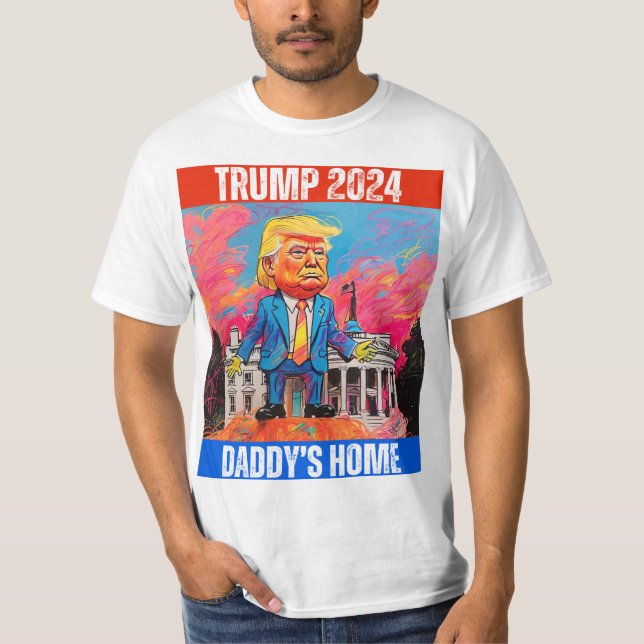 CAMISETA CASA DO PAI TRUMP 2024 (Frente)