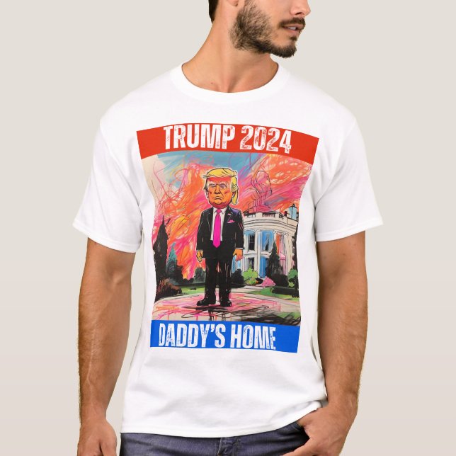 CAMISETA CASA DO PAI TRUMP 2024 (Frente)
