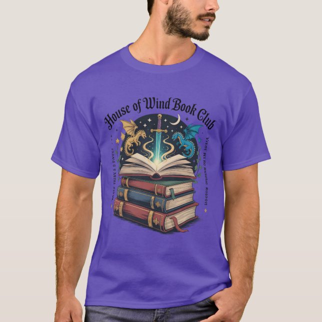 CAMISETA CASA DO VENTO - CLUBE DO LIVRO (Frente)