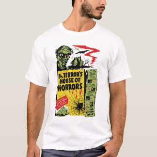 Camiseta Casa do vintage do Dr. Terror dos horror