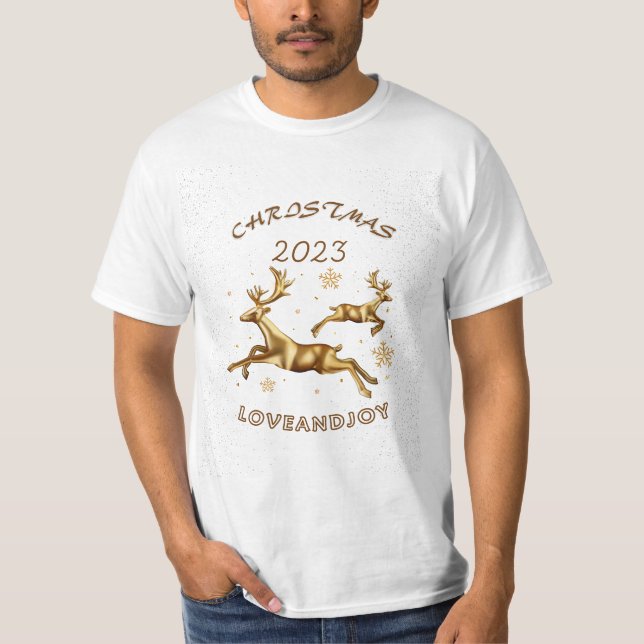 Camiseta Casa dos Feriados: Natal de 2023 (Frente)