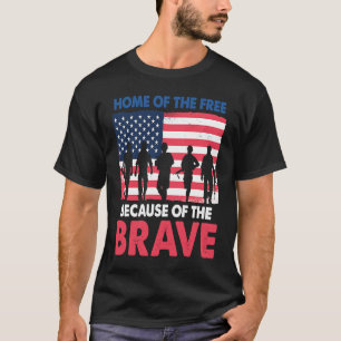 Camiseta Casa dos Libertados por causa do bravo 4 de julho