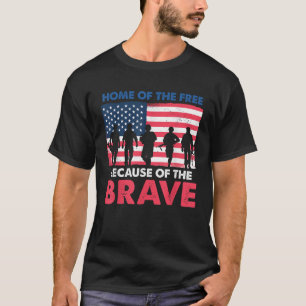 Camiseta Casa dos Libertados por causa do bravo 4 de julho