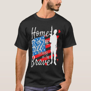 Camiseta Casa Dos Livres Por Causa Do Bravo 4 De Julho