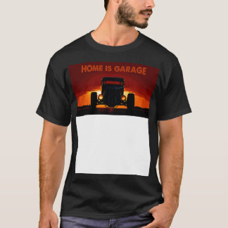 Camiseta casa é garagem
