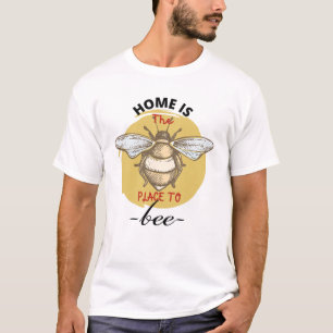 Camiseta Casa É O Lugar Para Ser Engraçado