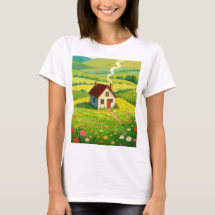 Camiseta Casa é onde a mãe está.