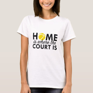 Camiseta Casa É Onde O Tribunal Está