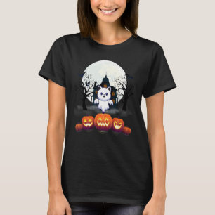 Camiseta Casa Fantasma & Abóboras  Gatos Fantasmas Gatos Ha