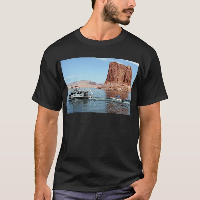 Camiseta Casa flutuante, lago Powell, EUA (Frente)
