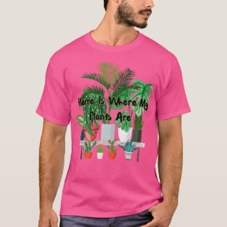 Camiseta Casa Onde Minhas Plantas Estão