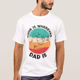 Camiseta Casa Onde O Pai Estiver