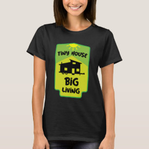 Camiseta Casa Pequena Vivendo - Camisa-T De Casas Pequenas