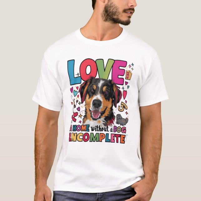 Camiseta Casa Sem Cachorro Incompleto (Frente)