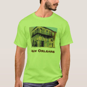 Camiseta Casa velha do absinto, Nova Orleães
