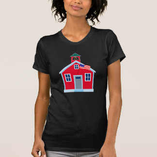 Camiseta Casa vermelha da escola