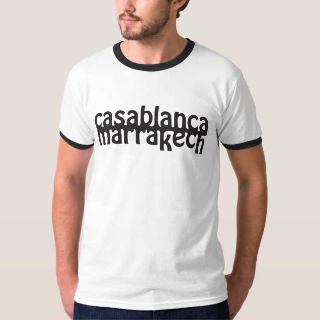 Camiseta casablanca c4marraquexe (Frente)