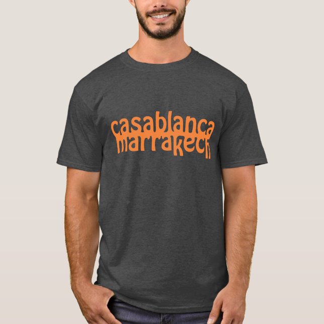 Camiseta casablanca c4marraquexe (Frente)