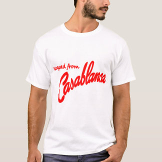 Camiseta Casablanca Filme Escapado de Casablanca