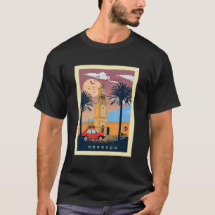 Camiseta Casablanca Marrocos Retro Vintage Casablanca Taxi