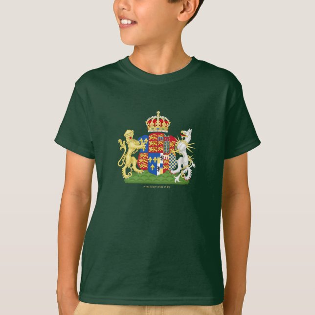 Camiseta Casaco de Armas Anne Bolena (Frente)