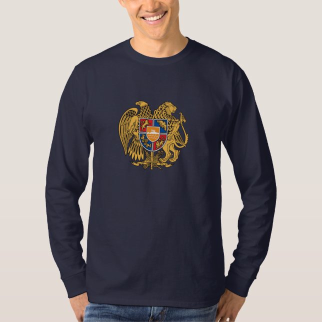 Camiseta Casaco de armas armênio (Frente)