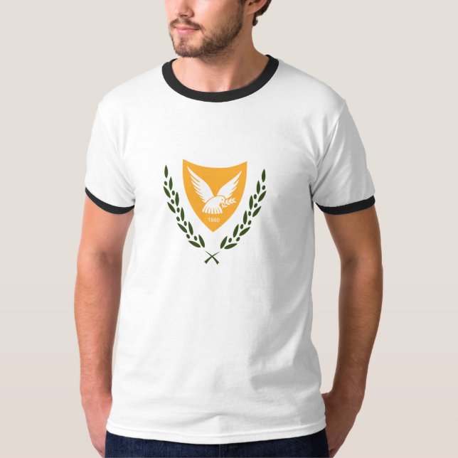 Camiseta Casaco de armas cipriota (Frente)