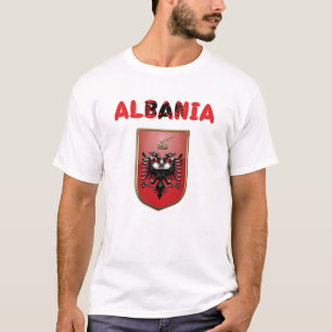 Camiseta Casaco de armas da Albânia