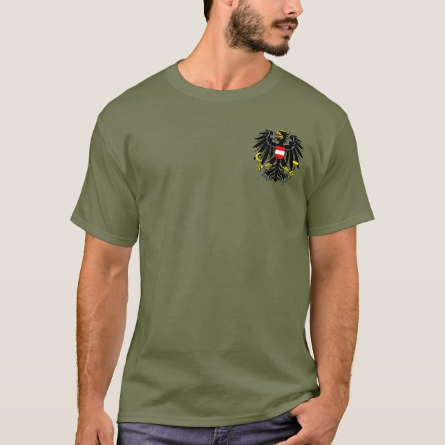 Camiseta Casaco de Armas da Áustria (Frente)