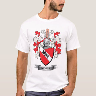 Camiseta Casaco de armas da família Davies