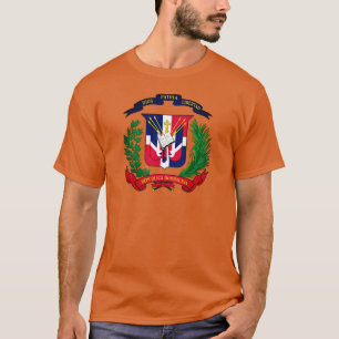 Camiseta Casaco de armas da República Dominicana