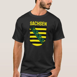 Camiseta Casaco de Armas da Saxónia (Saxónia), T-Shirt ALEM