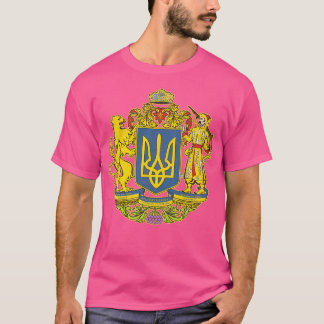 Camiseta Casaco de armas da Ucrânia