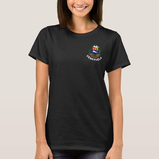 Camiseta Casaco de armas da Venezuela (Frente)