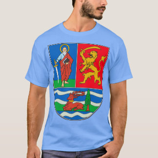 Camiseta Casaco de armas da Voivodina Sérvia