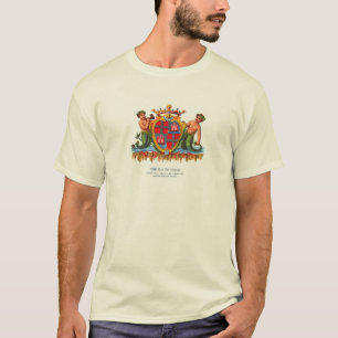 Camiseta Casaco de Armas de Cagliari, Sardenha
