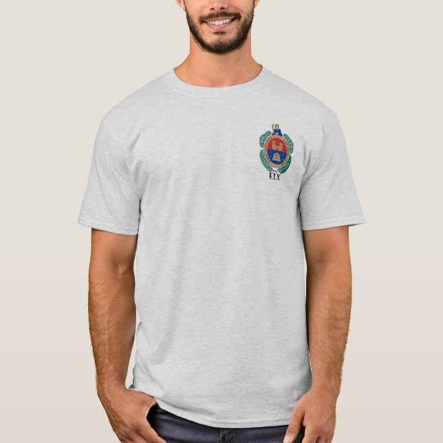 Camiseta Casaco de Armas de Elche, ESPANHA (Frente)