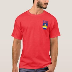 Camiseta Casaco de armas de Hvar - Croácia