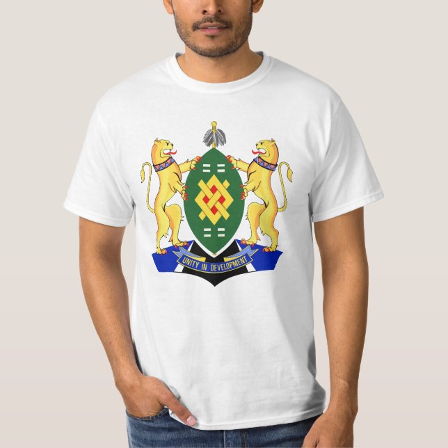 Camiseta Casaco de Armas de Joanesburgo (Frente)