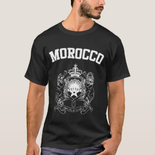 Camiseta Casaco de armas de Marrocos