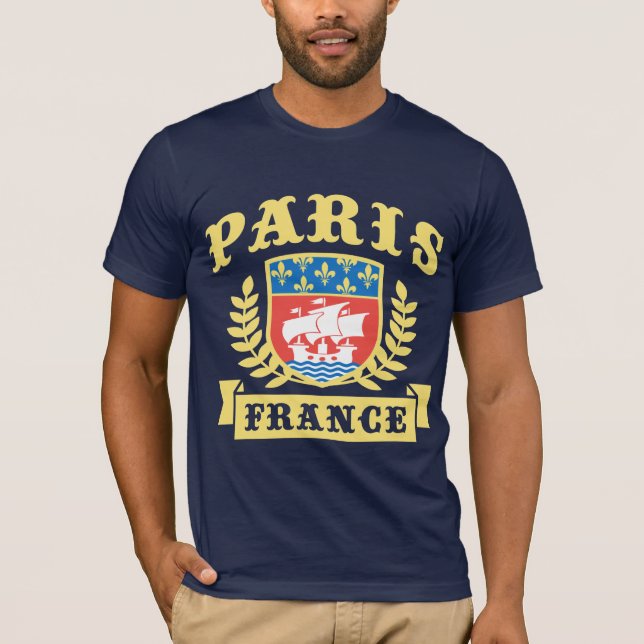 Camiseta Casaco de Armas de Paris (Frente)